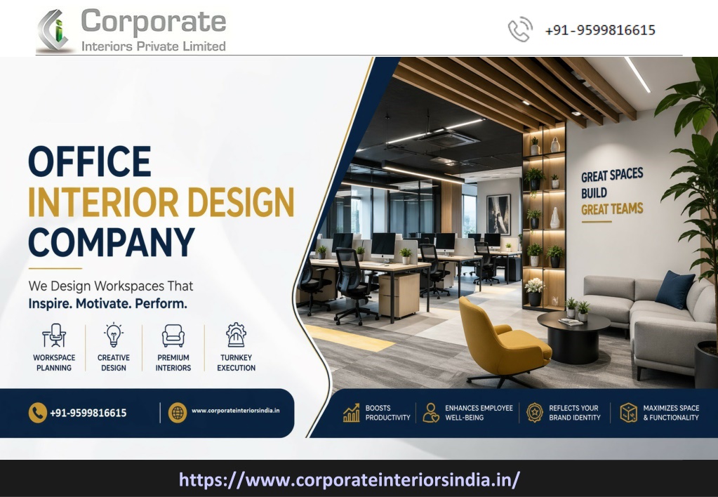 PPT - Office Interior Design Company PowerPoint Presentation, free ...