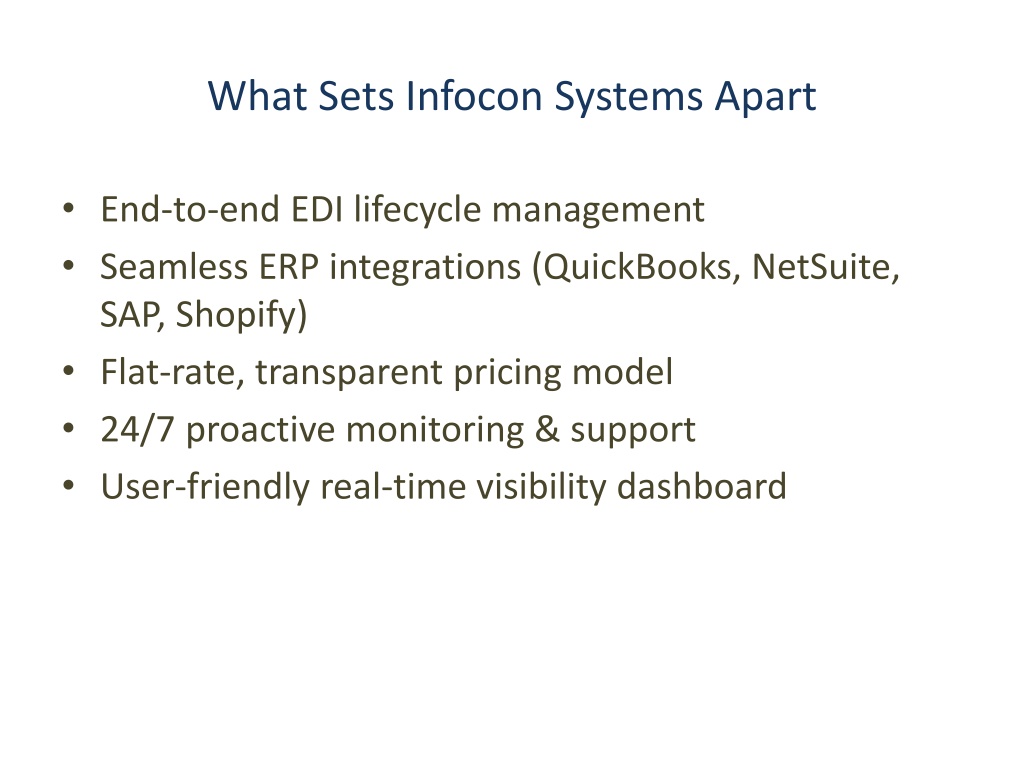PPT - Leading the 2026 Supply Chain: Why Infocon Systems Dominates the ...