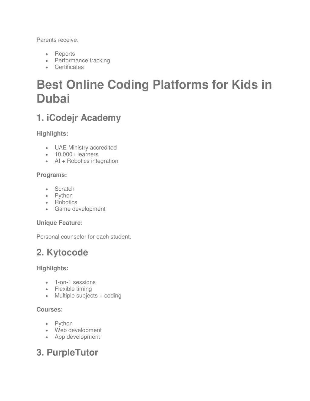 PPT - Online Coding Classes for Kids in Dubai – Complete Guide for ...