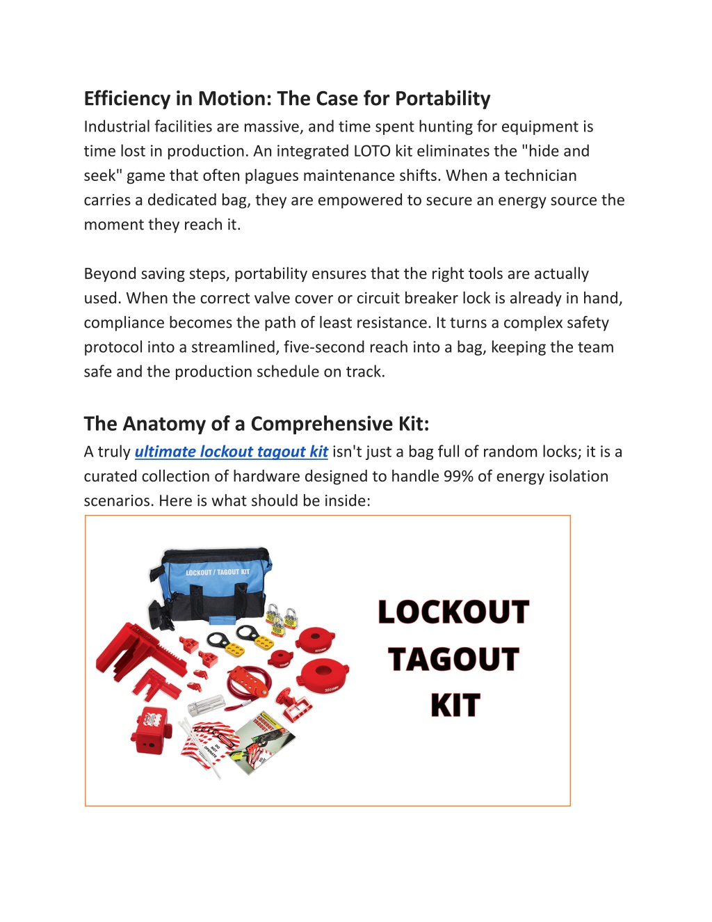 Portability Kit Rifton PPT - The Ultimate All-In-One LOTO Kit_ Everything Your Team Needs in ...