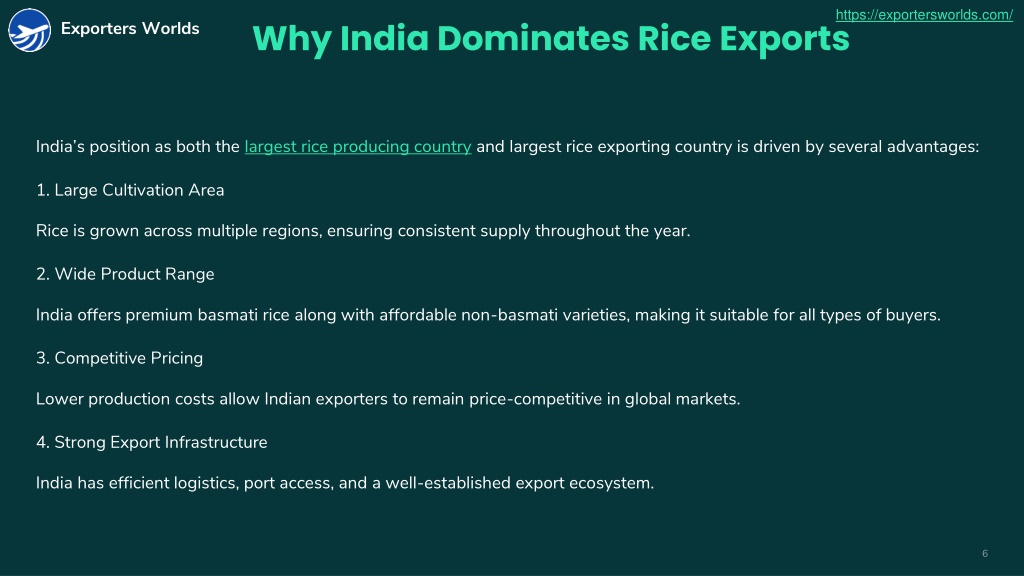 PPT - Biggest Rice Exporter in the World 2025 – Top Countries ...