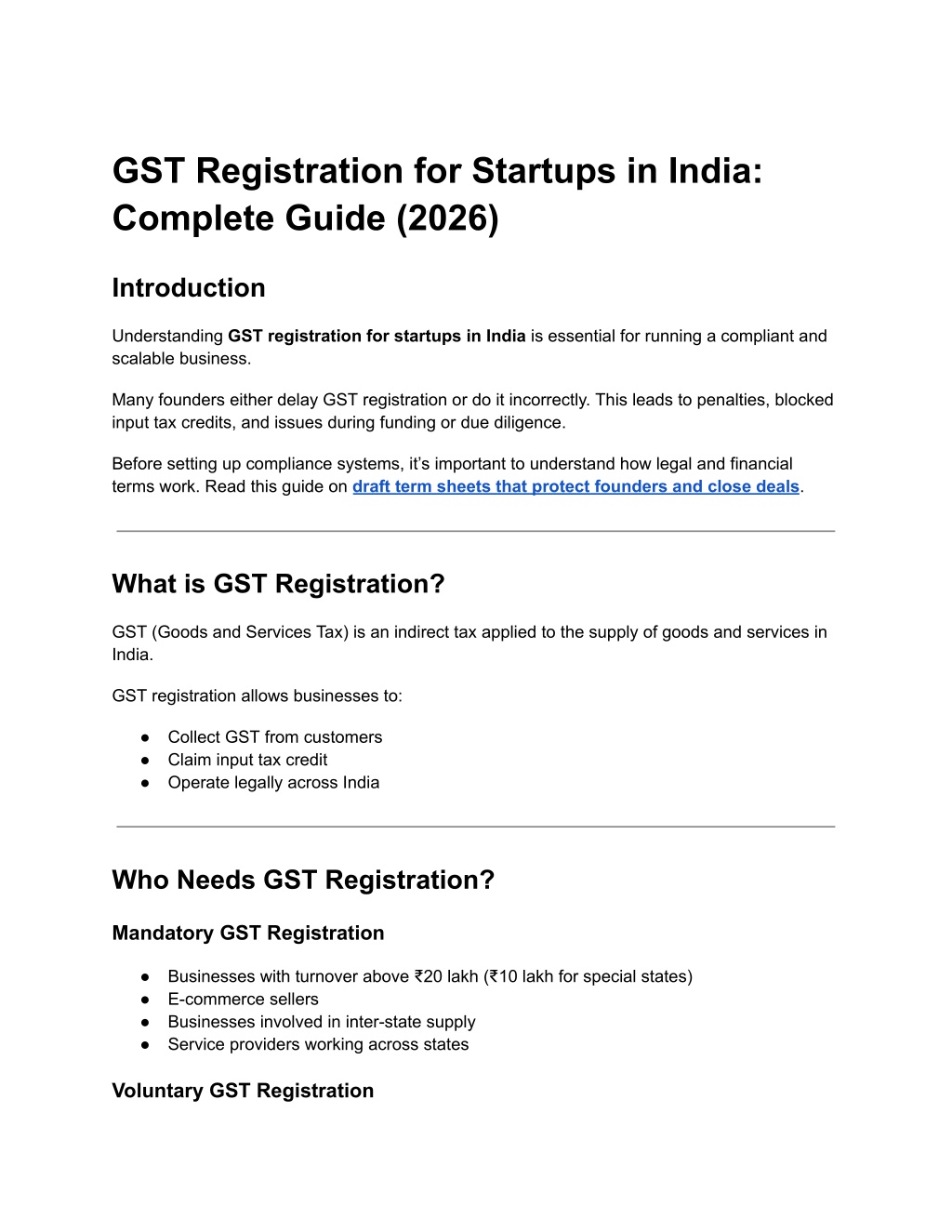PPT - GST Registration for Startups in India Complete Guide (2026 ...