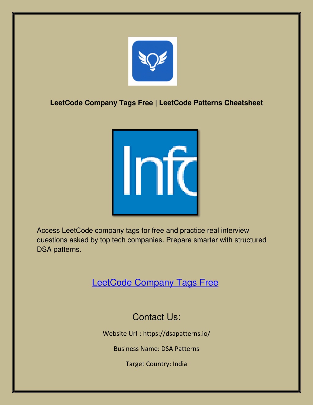 PPT - LeetCode Company Tags Free | LeetCode Patterns Cheatsheet ...