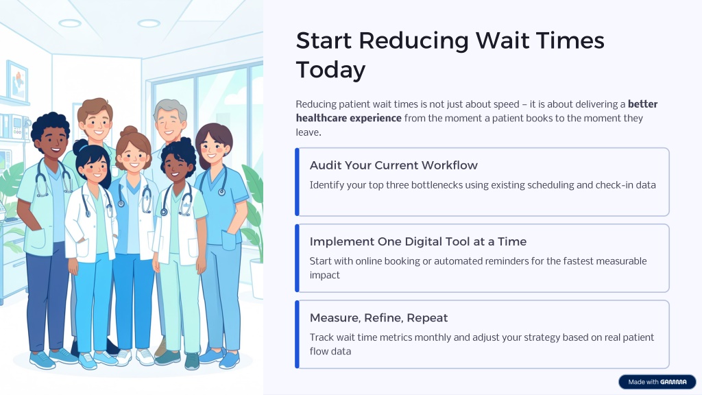 PPT - How to Reduce Patient Wait Times in Healthcare Practices ...