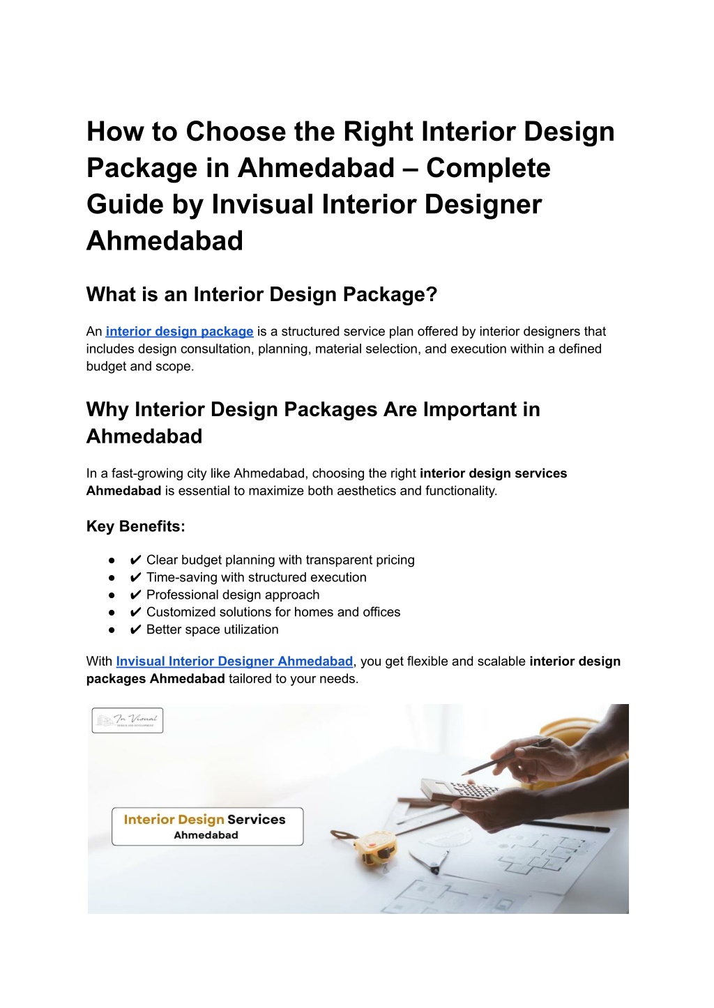 PPT - How to Choose the Right Interior Design Package in Ahmedabad ...