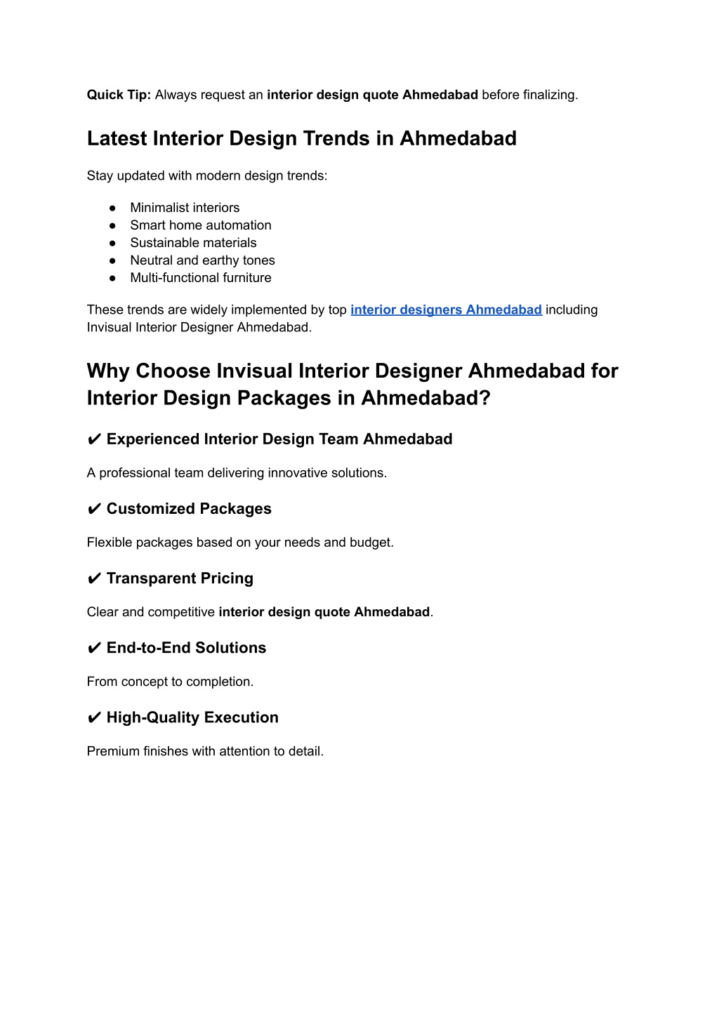 PPT - How to Choose the Right Interior Design Package in Ahmedabad ...
