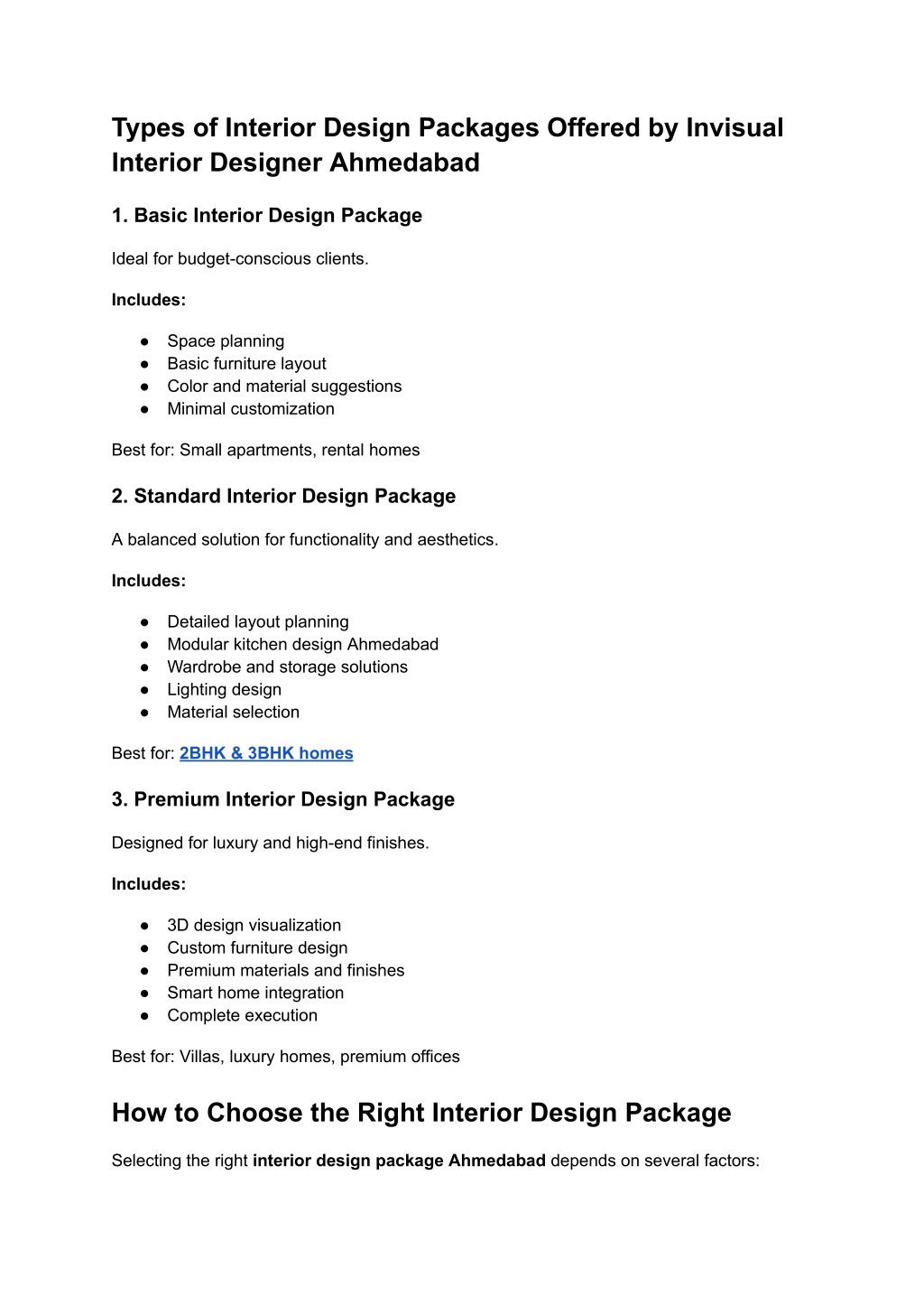 PPT - How to Choose the Right Interior Design Package in Ahmedabad ...