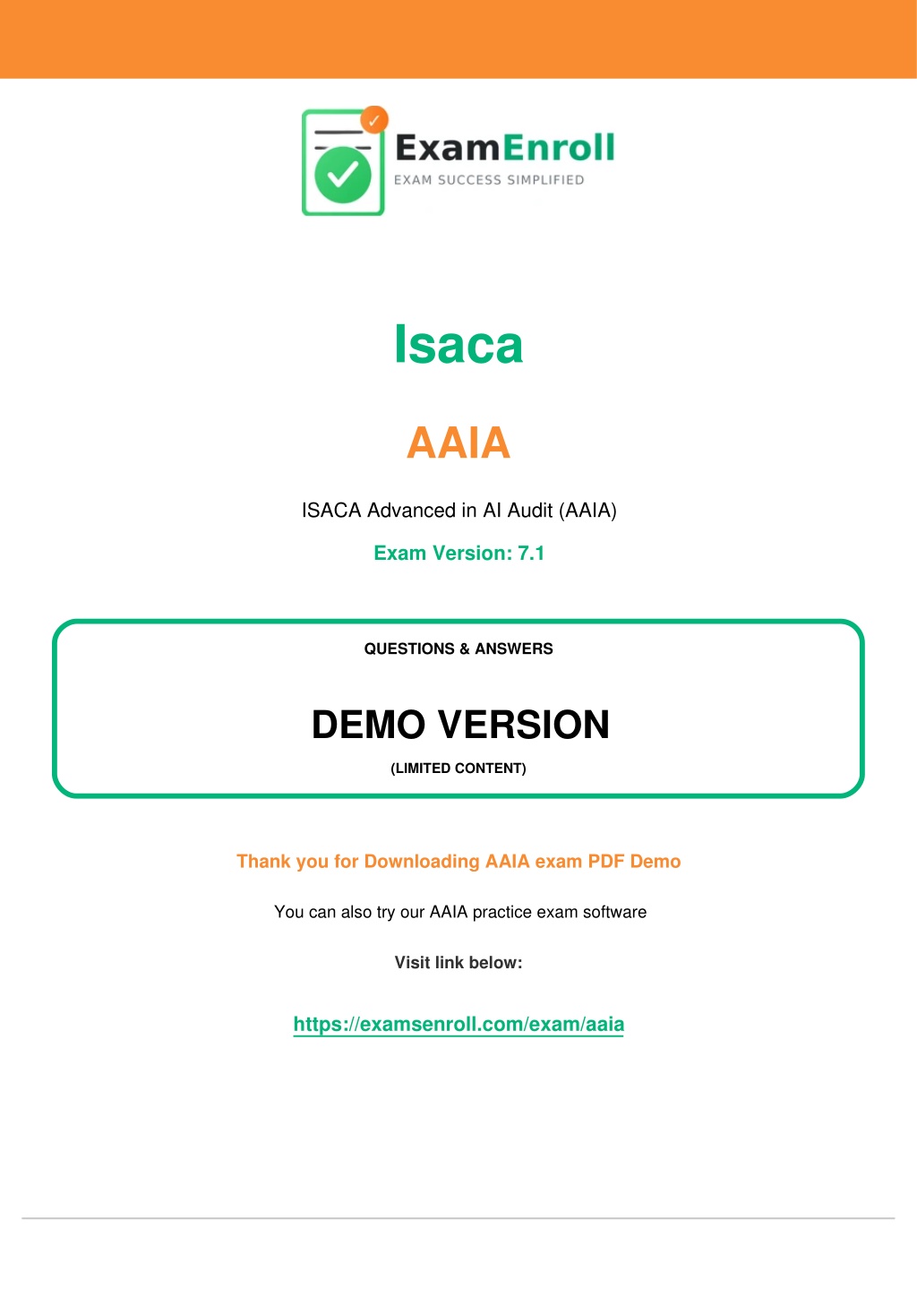 Iisca Assessment.pdf PPT - AAIA Questions Answers Dumps PDF Practice Test Quiz PowerPoint ...