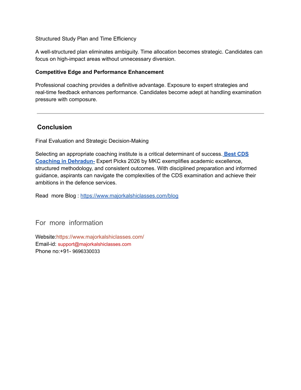 Structured Study PPT - Best CDS Coaching in Dehradun- Expert Picks 2026 PowerPoint ...