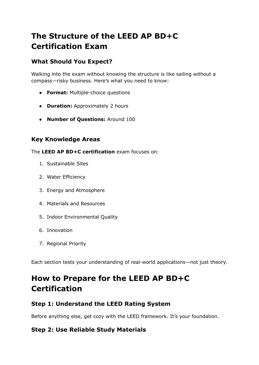 PPT - Blueprint for a Greener Future_ Mastering the LEED AP BD C ...
