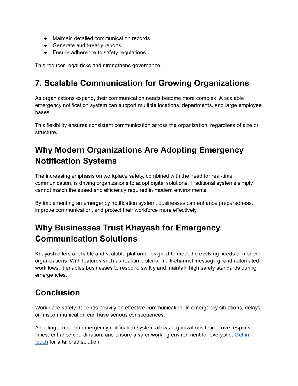 PPT - How an Emergency Notification System Enhances Workplace Safety ...