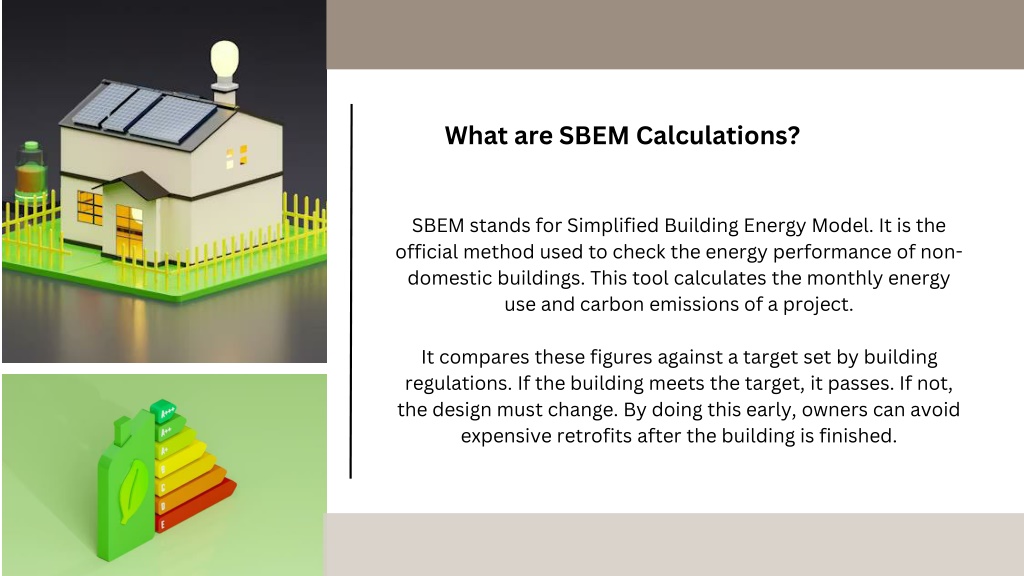 Sbem Program PPT - How Professional SBEM Calculations Help Reduce Energy Costs in ...