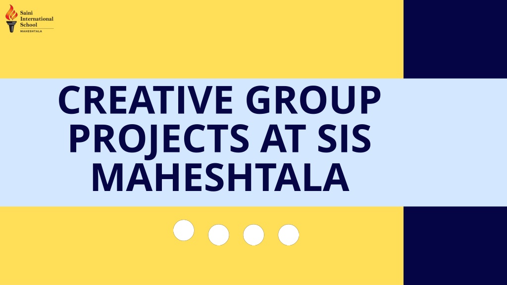 PPT - Creative Group Projects in CBSE Schools – SIS Maheshtala ...