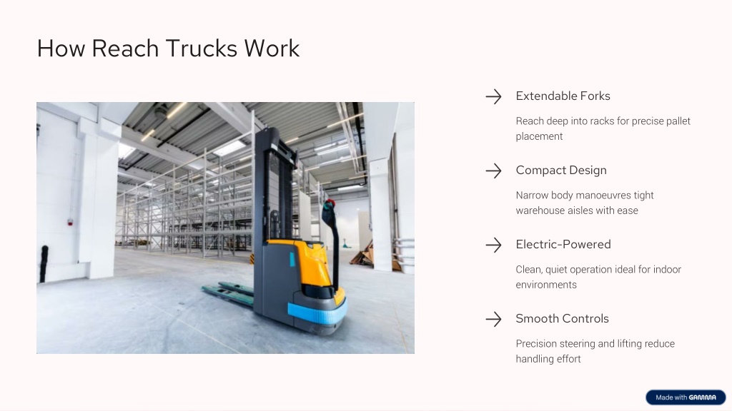 Reach In PPT - Understanding Reach Trucks and Their Role in Modern Warehouses ...