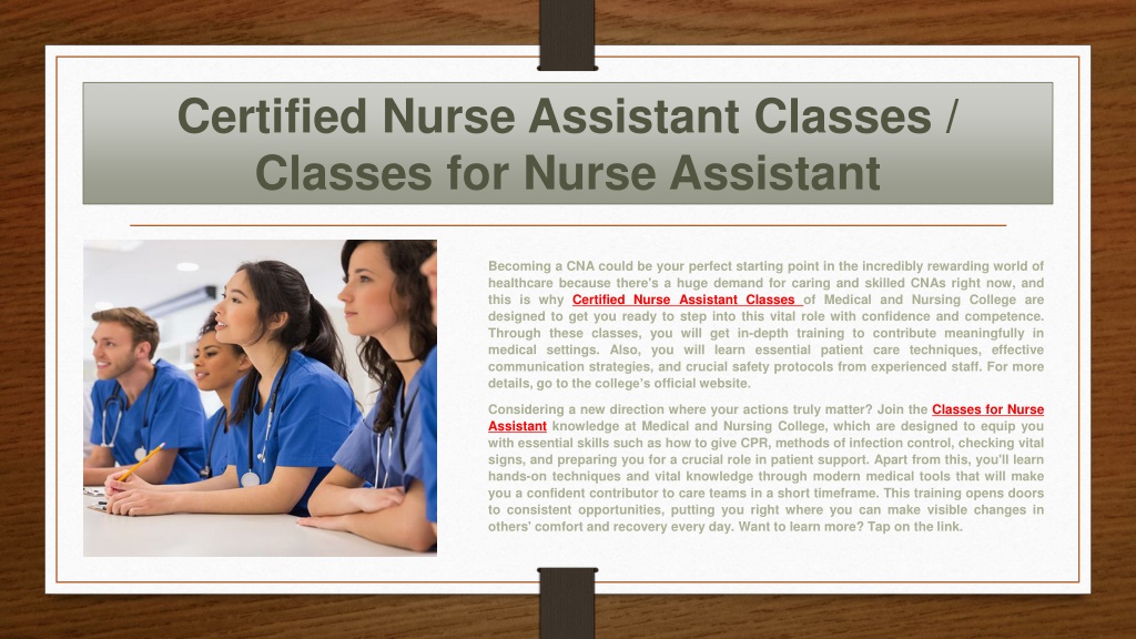 PPT - Medical Assistant Course PowerPoint Presentation, free download ...