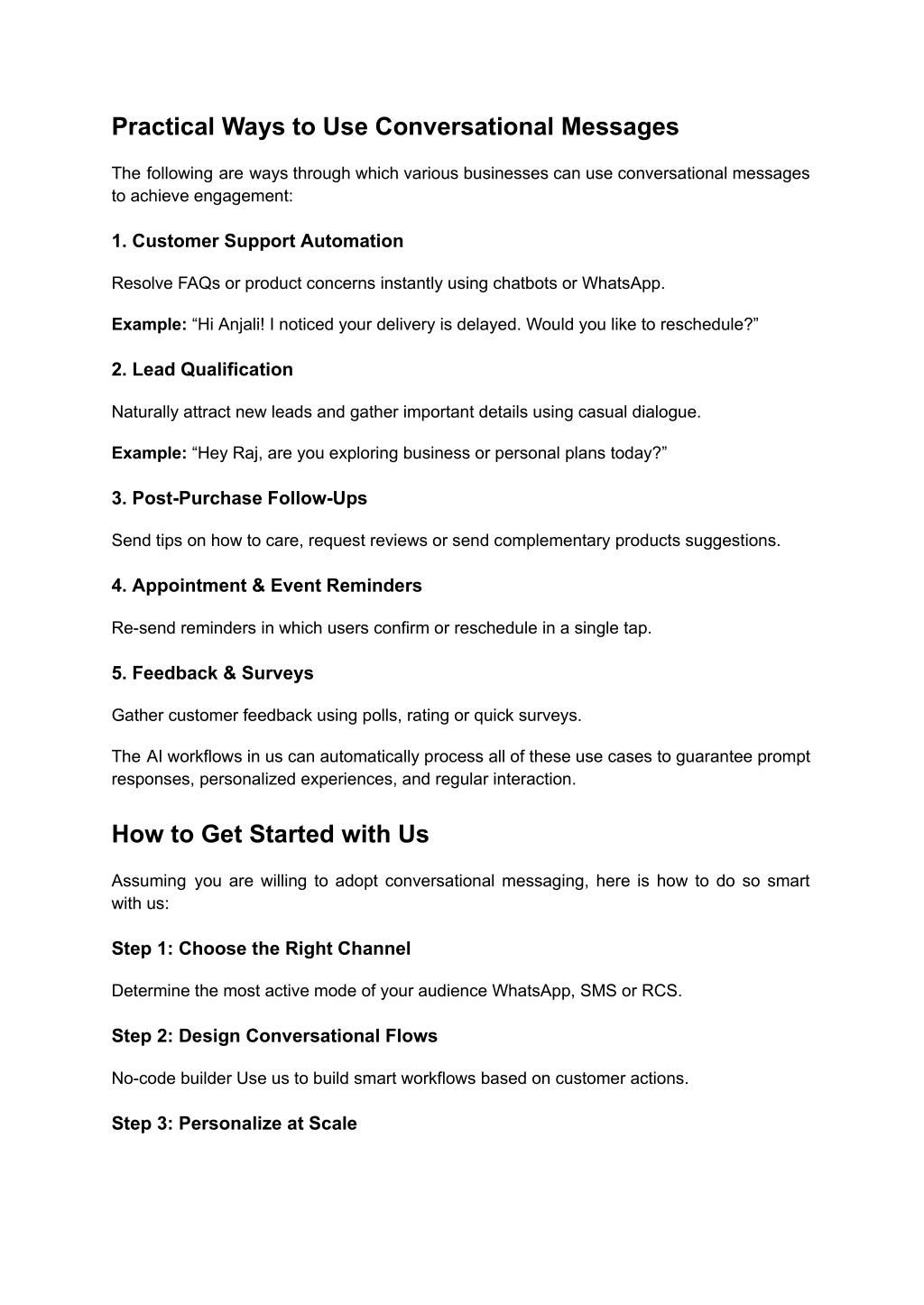 PPT - How to Use Conversational Messages for Better Engagement ...