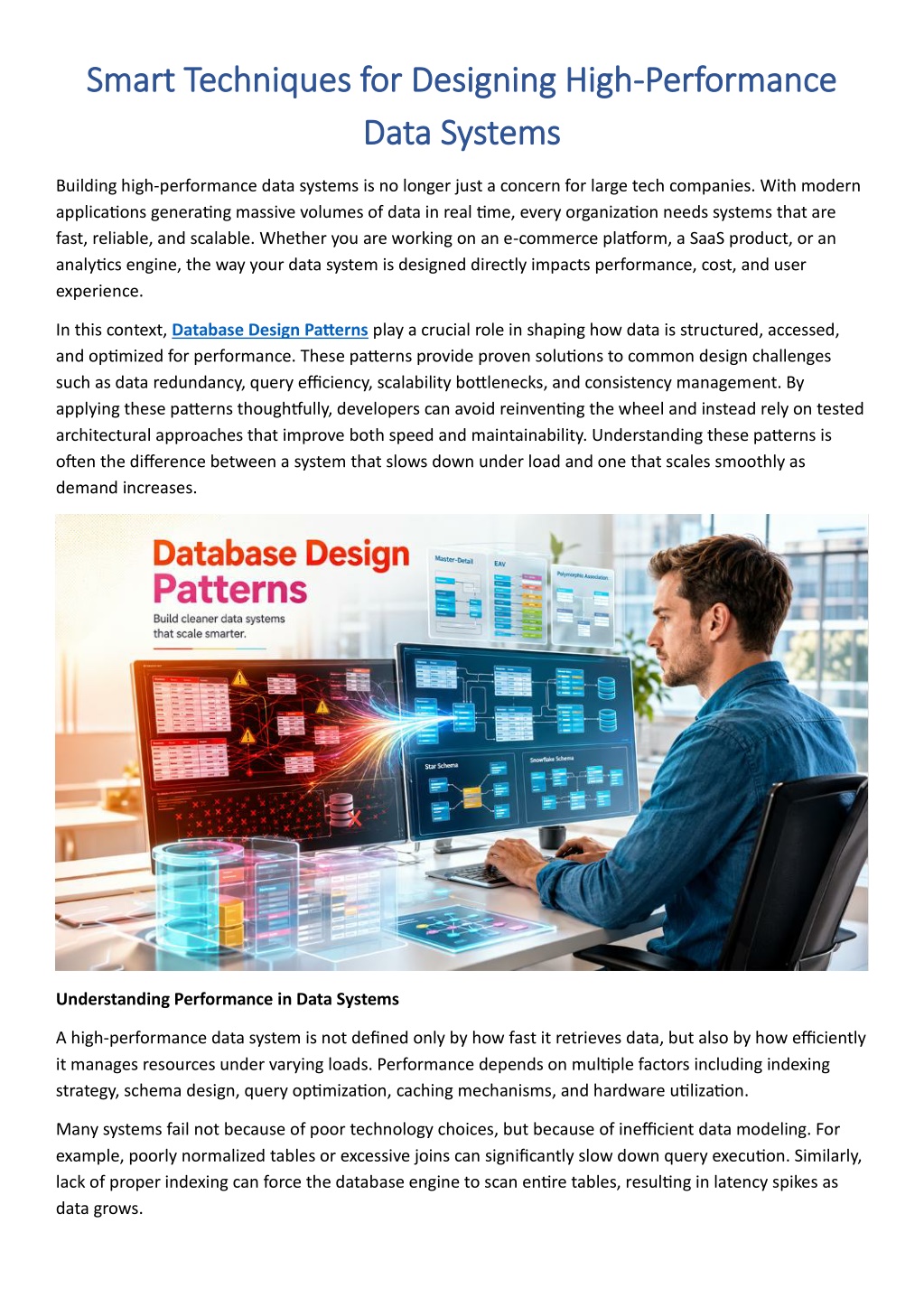 High Performance Data PPT - Smart Techniques for Designing High-Performance Data Systems ...