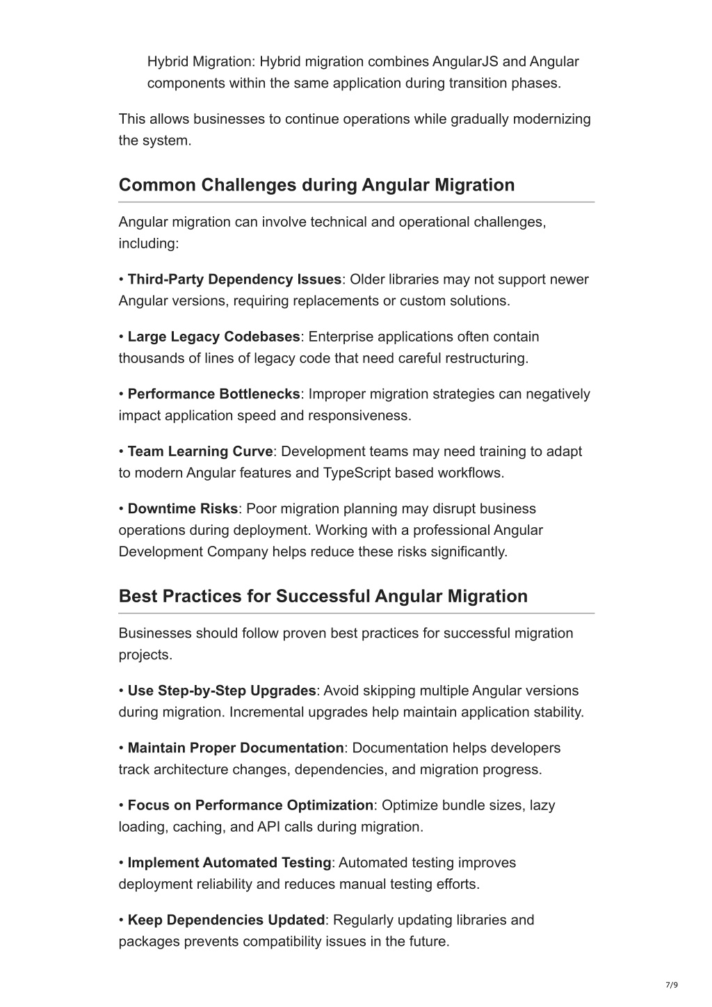 PPT - A Comprehensive Guide to Angular Migration Benefits and Best ...