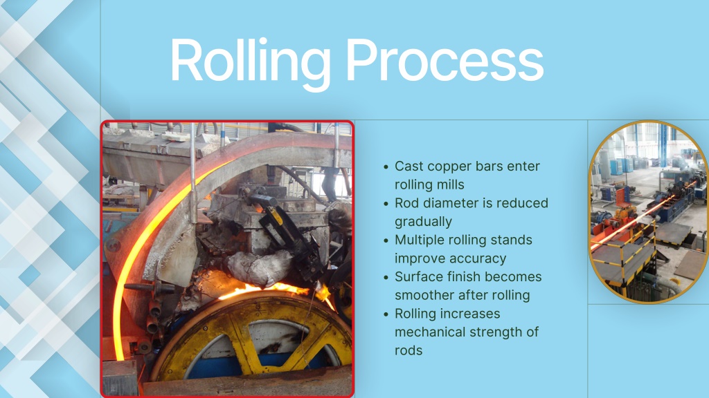 Casting Rods Process PPT - Copper Rod Manufacturing Process by Metrock Steel Studio ...