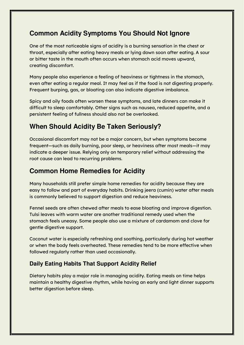 PPT - How to Identify Acidity Symptoms and Manage Them Naturally ...