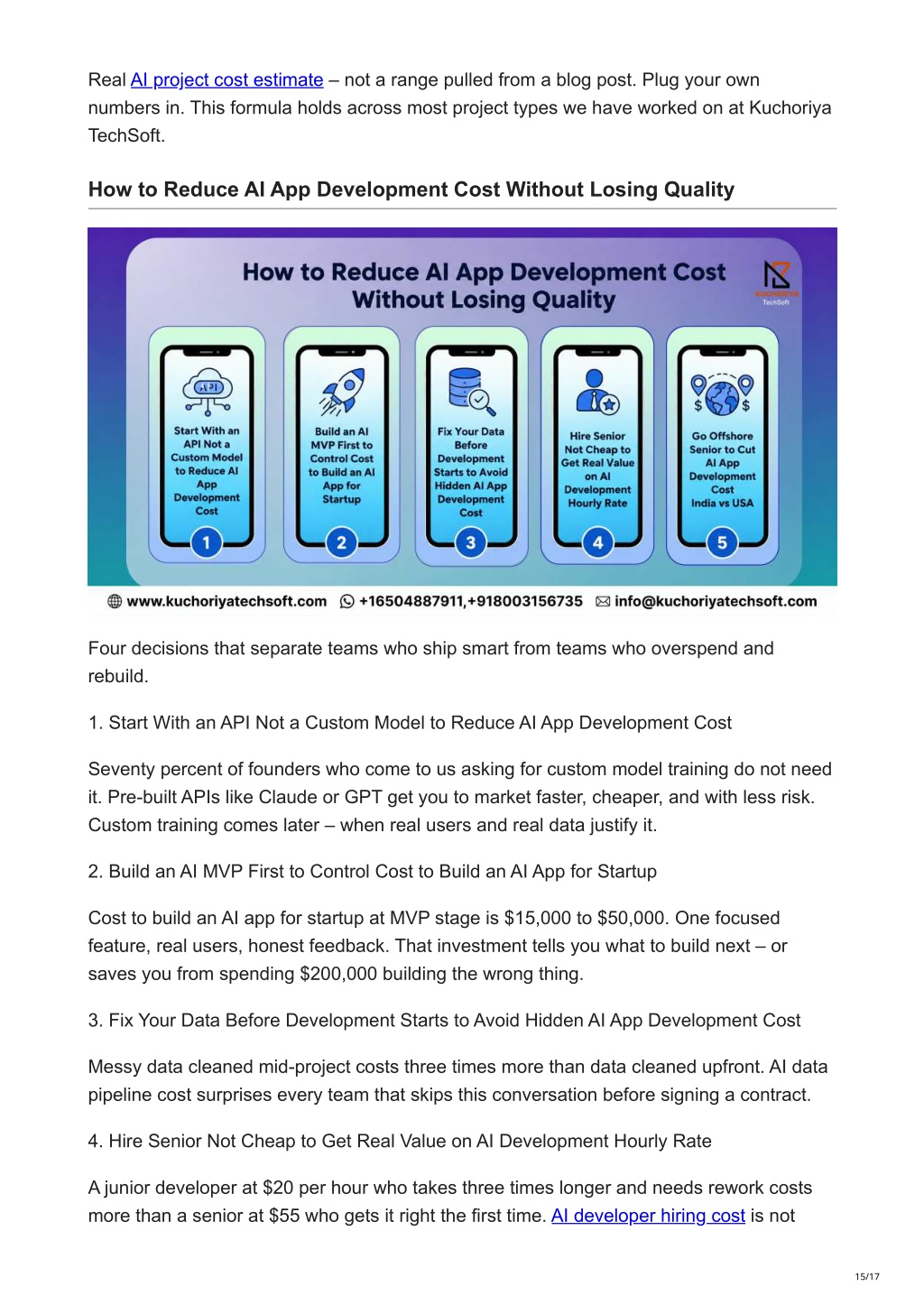 PPT - How Much Does It Cost to Build an AI App in 2026 Real Numbers ...