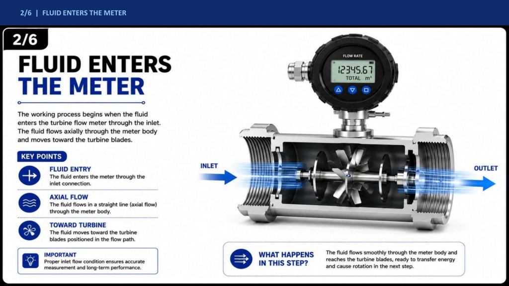 PPT - Turbine Flow Meter Working Principle Presentation PowerPoint ...