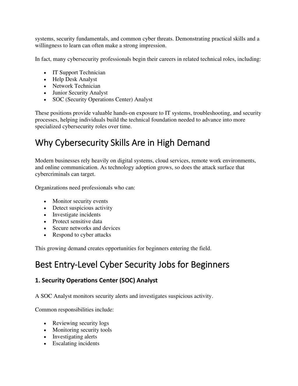PPT - Entry-Level Cyber Security Jobs With No Experience PowerPoint ...