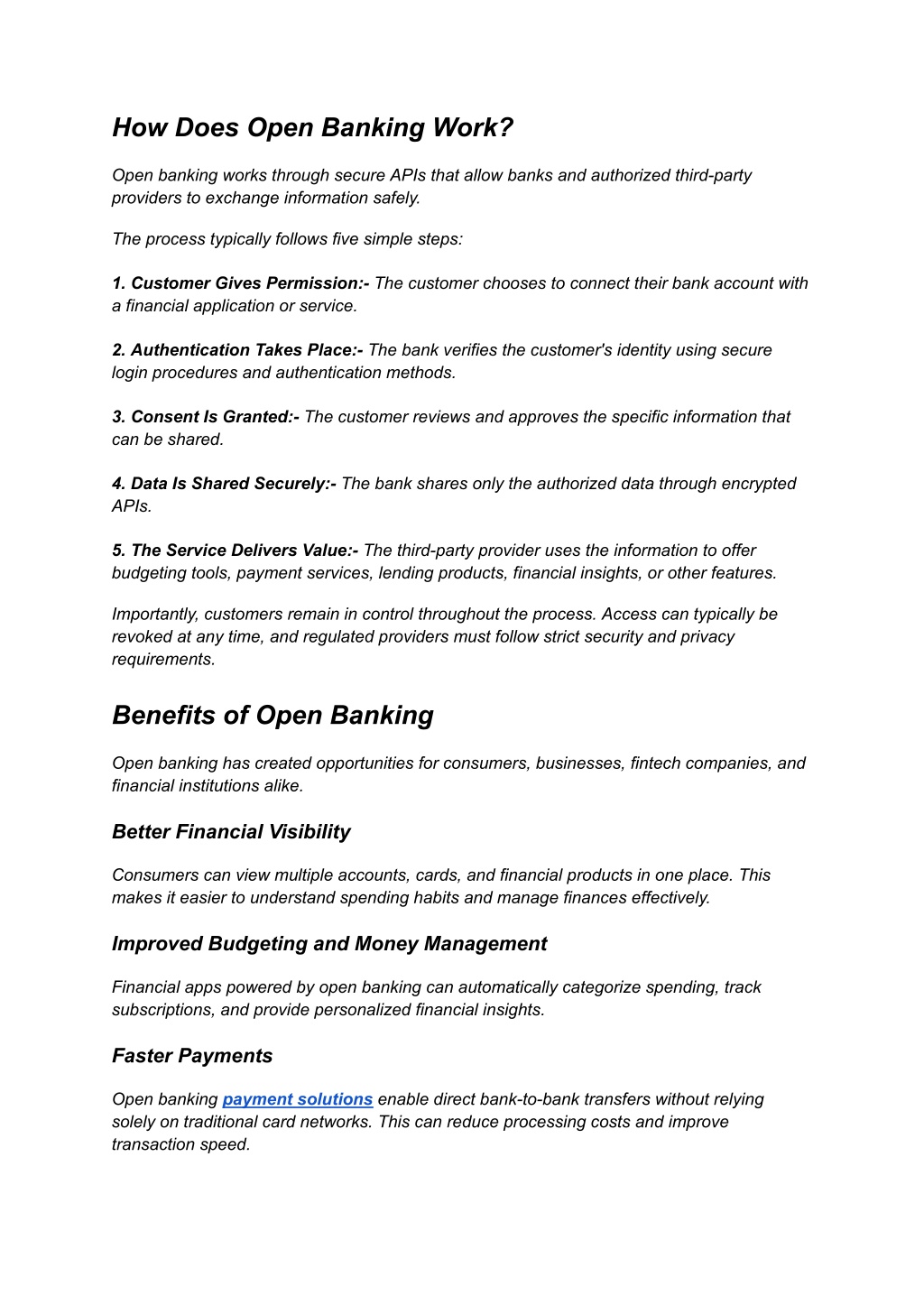 PPT - Open Banking Guide How It Works, Benefits, Risks, and Future ...