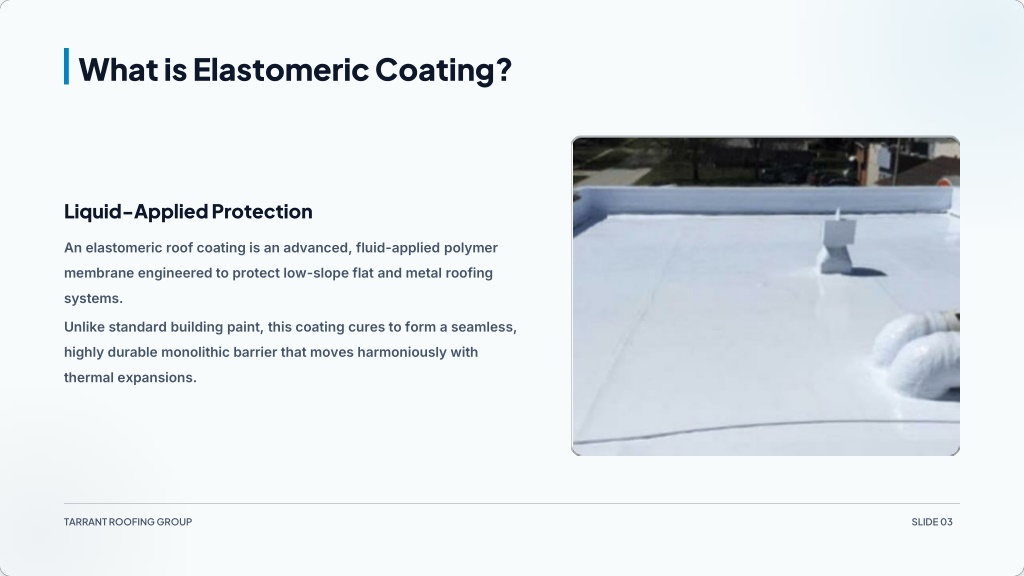 PPT - ROI of Elastomeric Roof Coating in Texas PowerPoint Presentation ...
