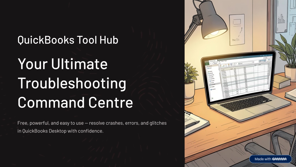 PPT - How to Update QuickBooks Tool Hub and Fix Common Desktop Errors ...