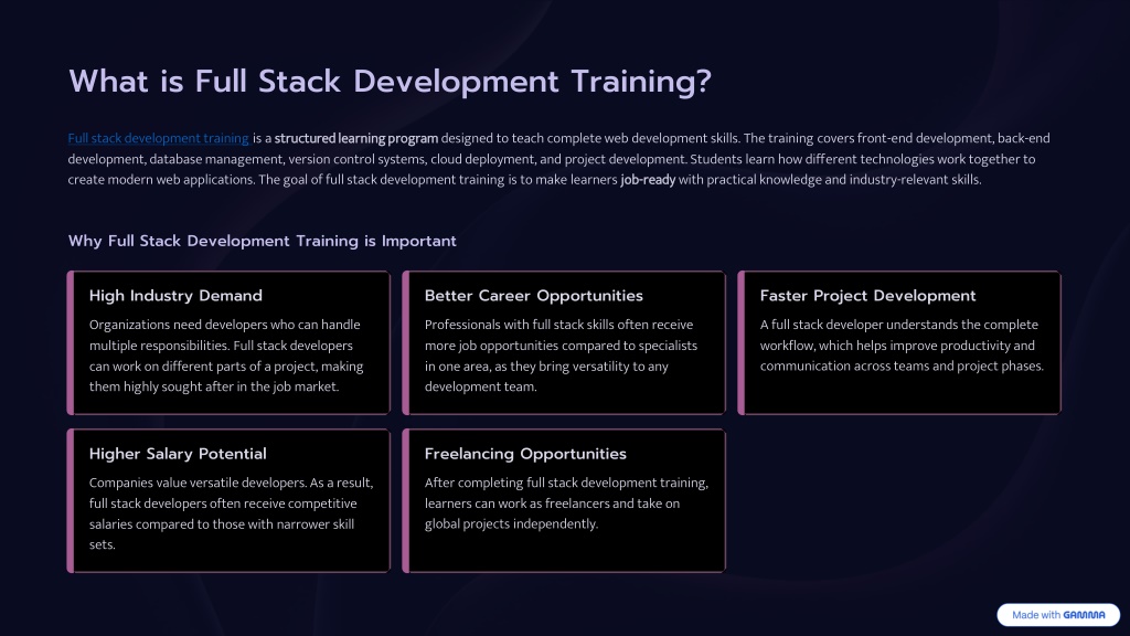 Full Stack Development Training Images PPT - Full-Stack-Development-Training-Your-Complete-Guide-to-Building-a ...