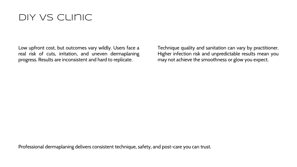 Lopsided Risk Meaning PPT - Professional Dermaplaning Facial in Yorba Linda - Luxe Aesthetic ...